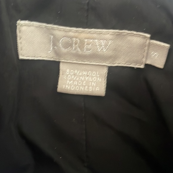 J crew black 80% Wool and 20% Nylon great condition - Picture 2 of 2